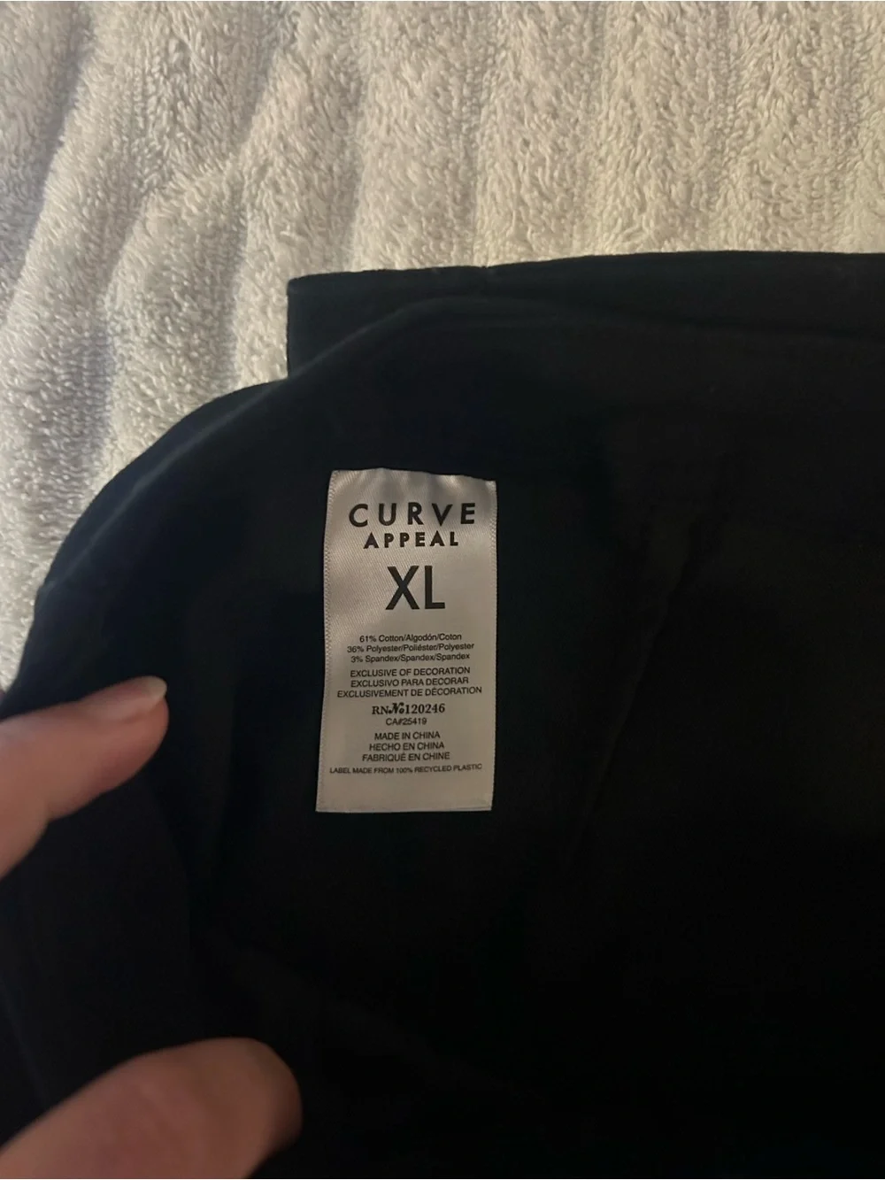 Black Mini Skort with Side Button Accents